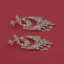 Load image into Gallery viewer, 5 CTW Diamond Polki Chand Bali Dangle Earrings

